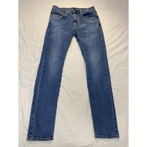 Levi's 512 Slim Taper Jeans Men 32x32 Blue Stretch Denim Medium Wash Casual